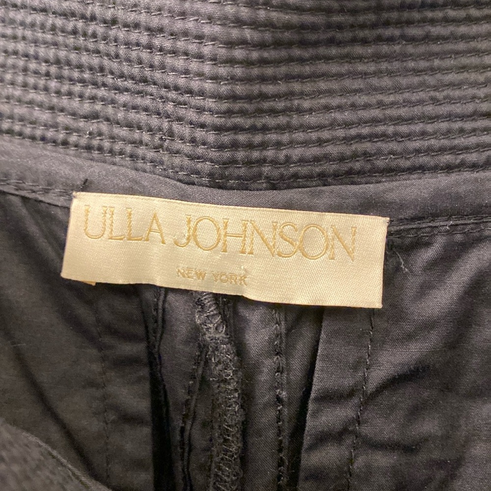 Ulla Johnson Eloisa Pintucked Cotton Poplin Wide Leg Pants Size 4 - Picture 5 of 13